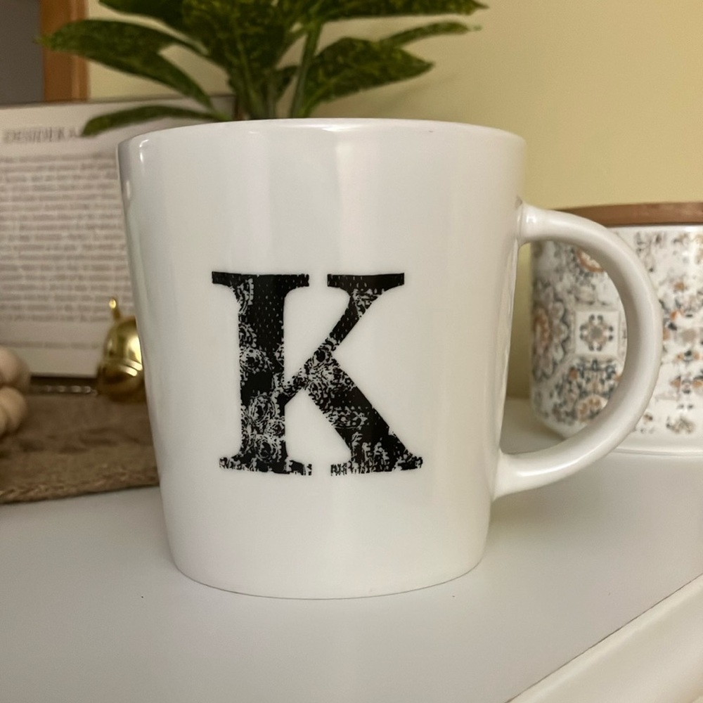 Letter K Mug by Sears
